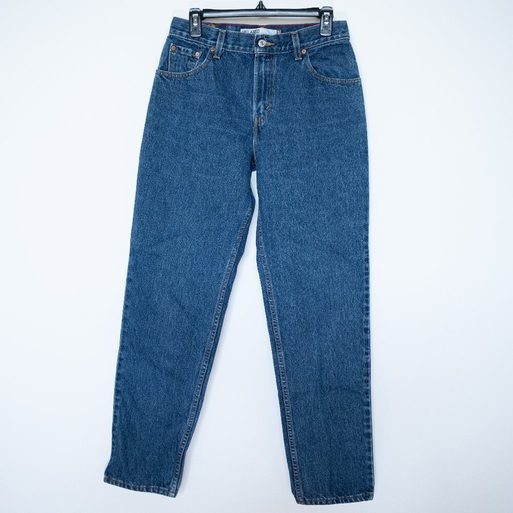 Levi’s 550 Relaxed Tapered Denim Blue Jeans Size 8